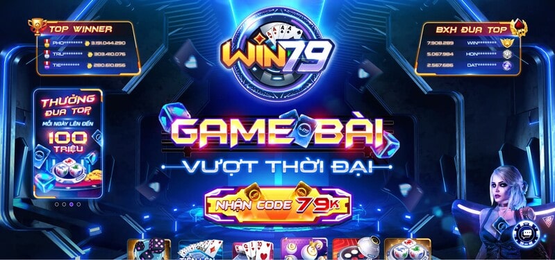 Tổng quan giới thiệu về cổng game Win79